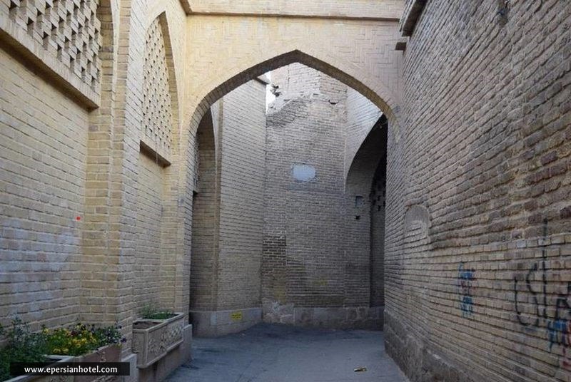 معماری کوچه های محله سنگ سیاه شیراز
